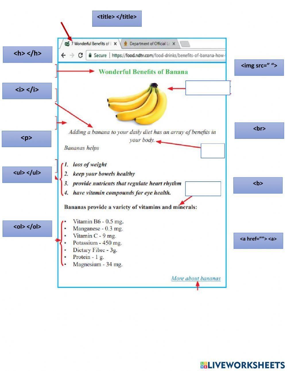 Match with correct tags