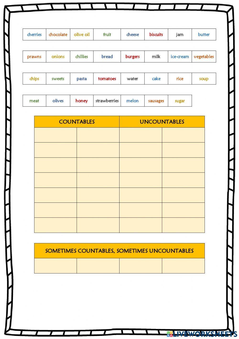 At the Market - 6º UD 5 - Ficha 4