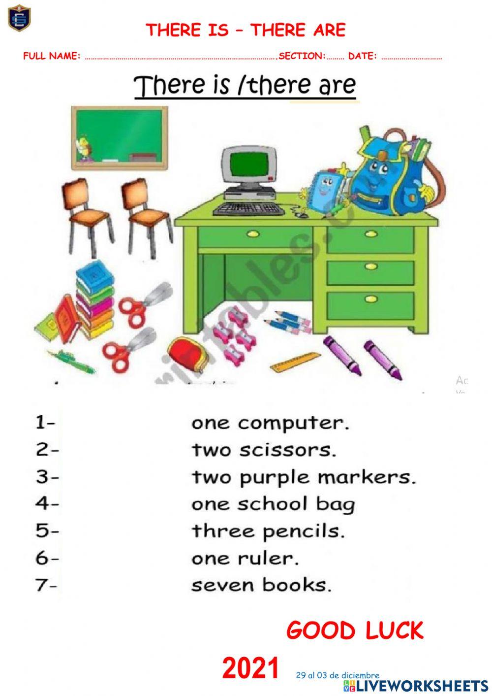 There is - there are