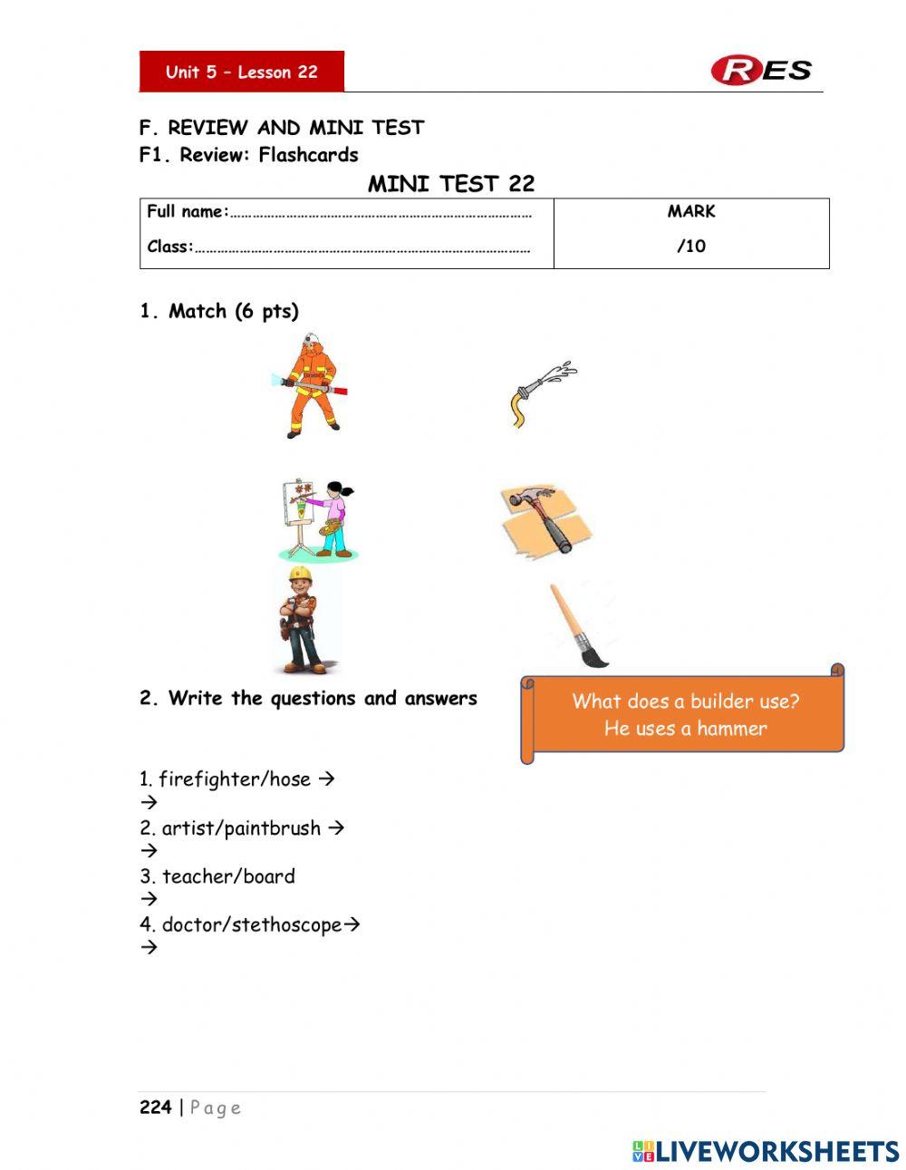 Res kids 3 mini test 22