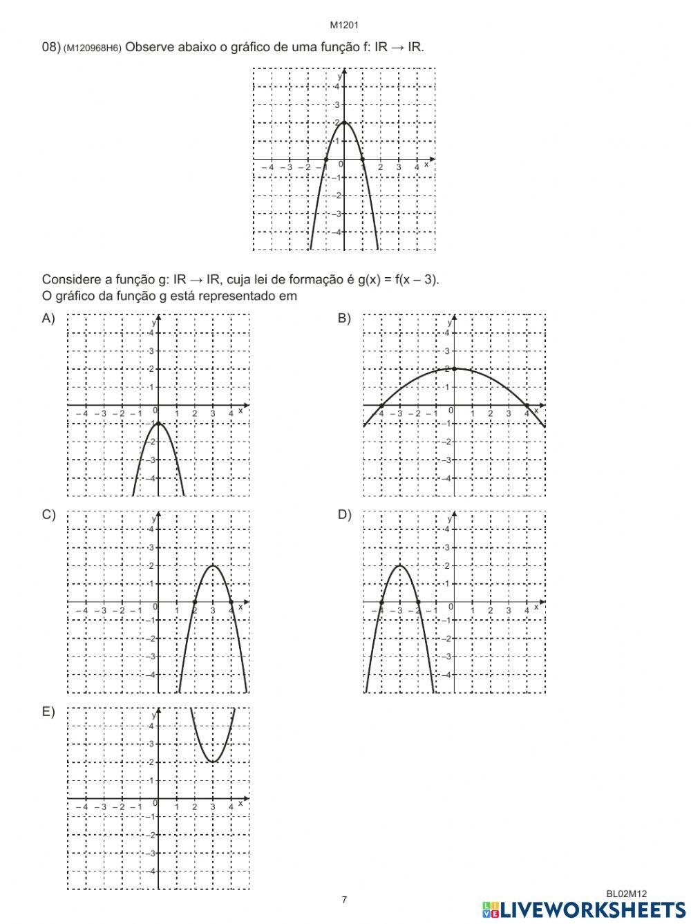 Revisão matemática