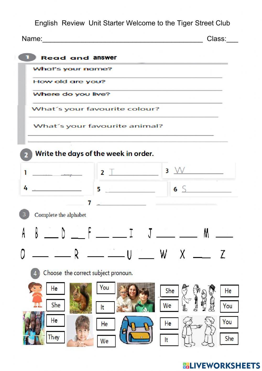 Review 2º Eval Inicial 3º