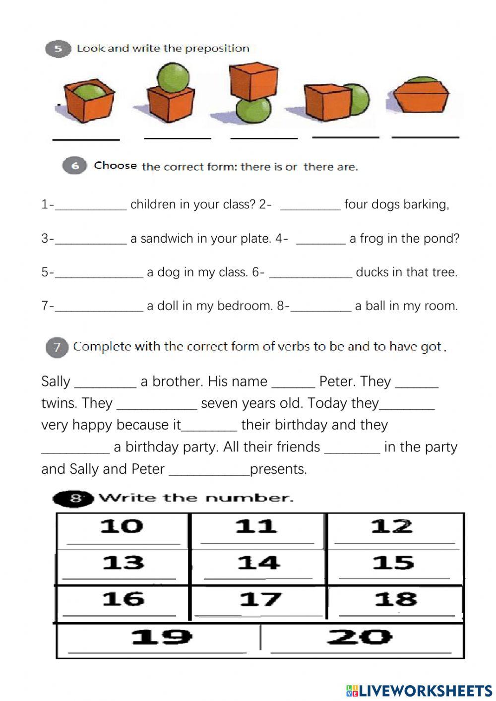 Review 2º Eval Inicial 3º