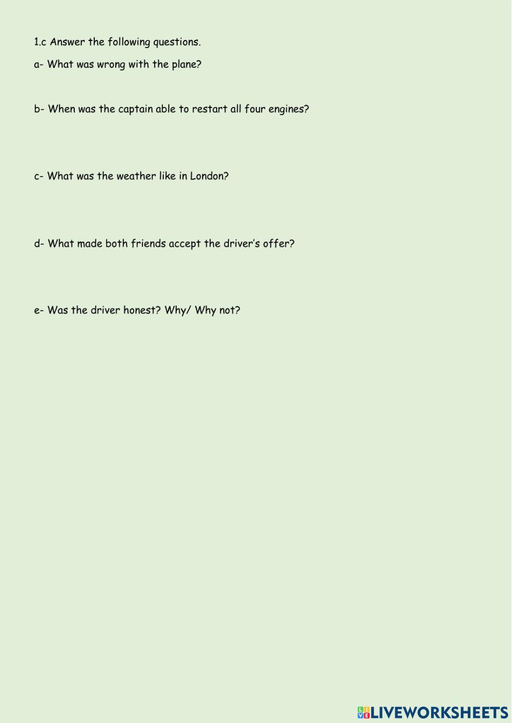 A series of misfortunes