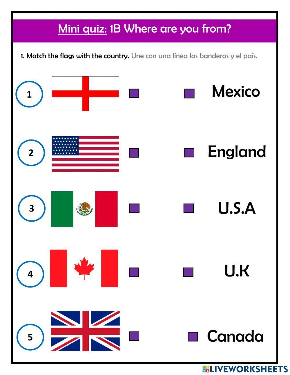 Flags and countries