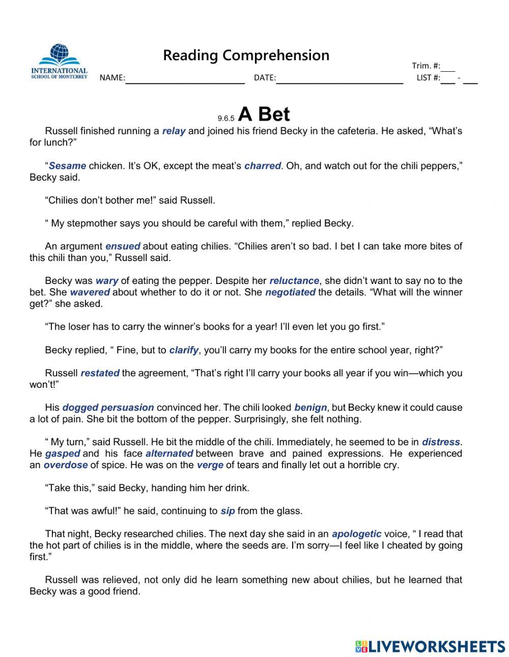 9.6.5 BET RC Excercises