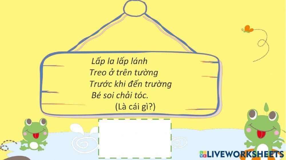 Bài tập chính tả