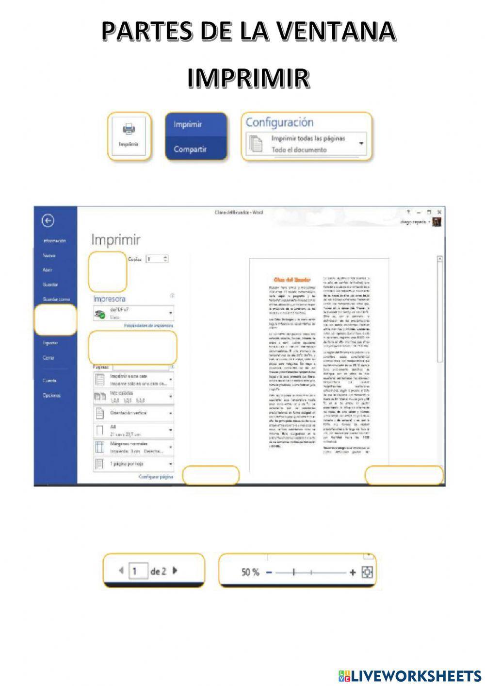 Actividad en clase Octavo Grado