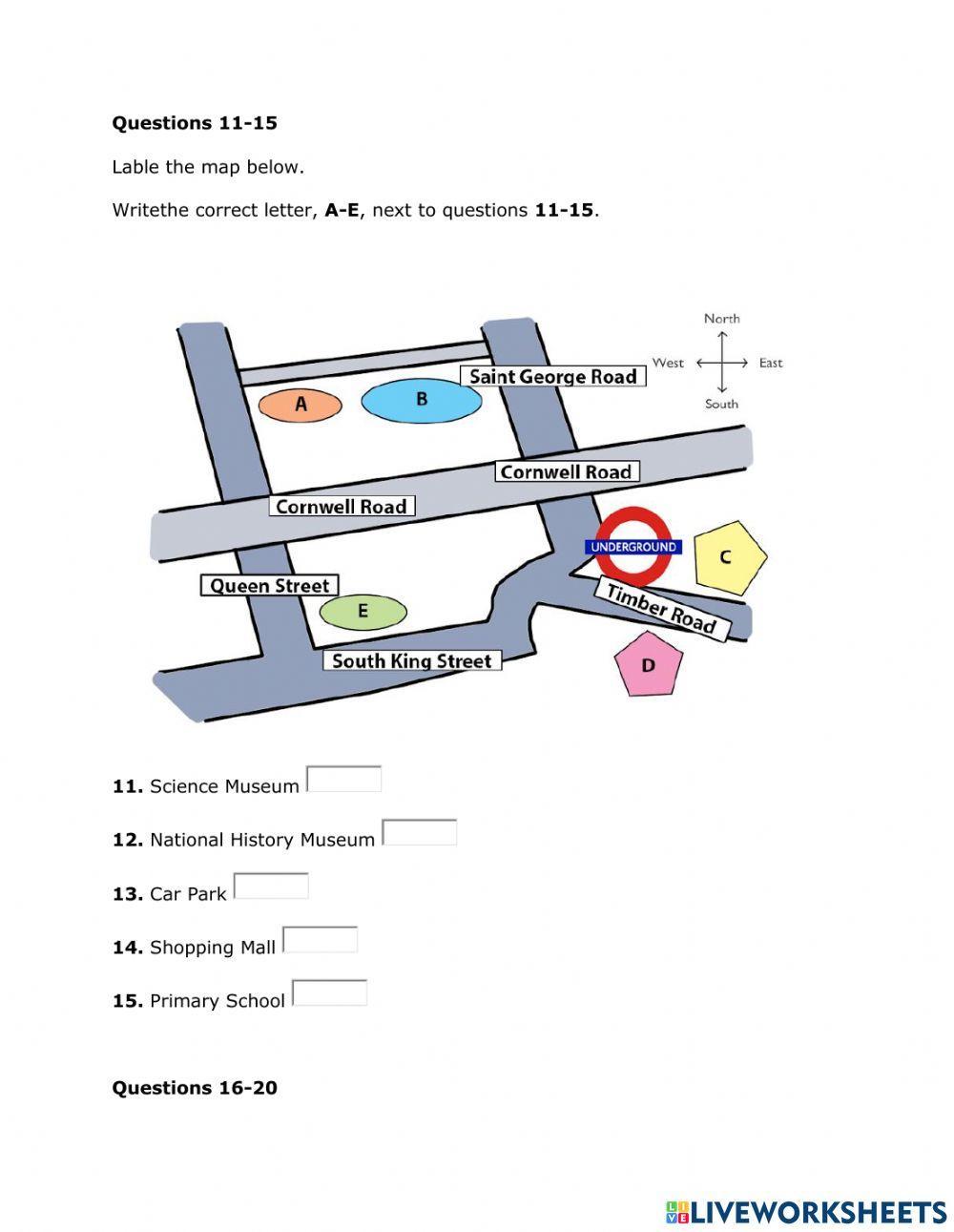IELTS listening  section 2