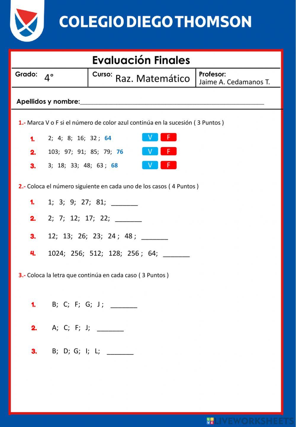 4to - RM - Examen final