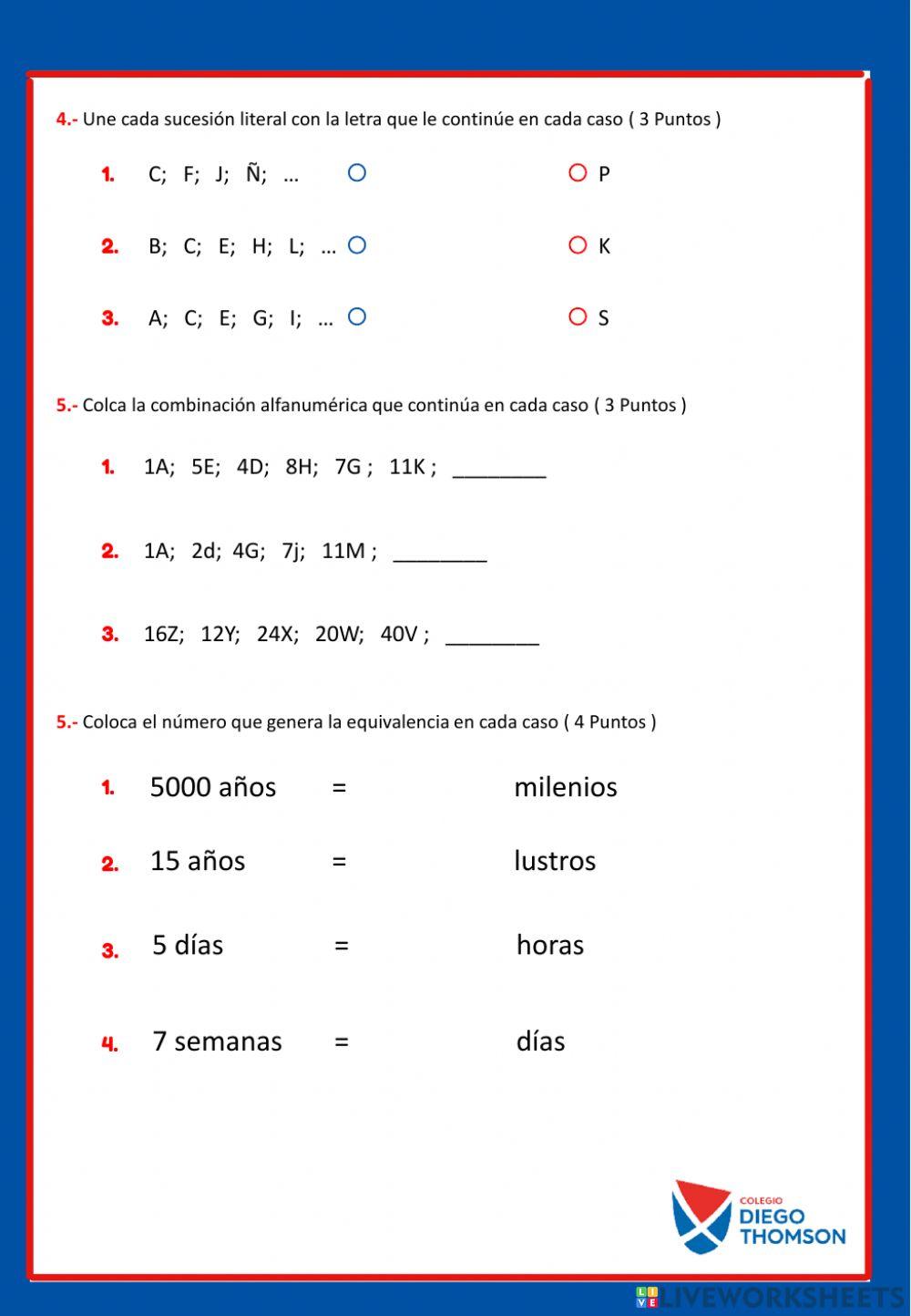 4to - RM - Examen final 4to - RM - Examen final