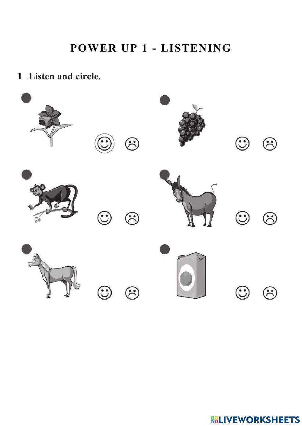 PU 1 - RW 4-6 Listening