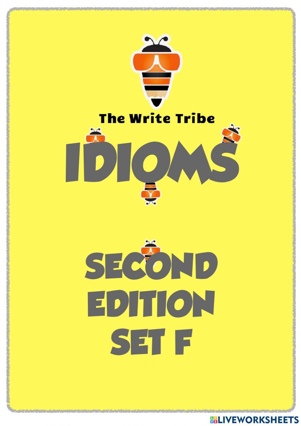 Idioms workbook part f