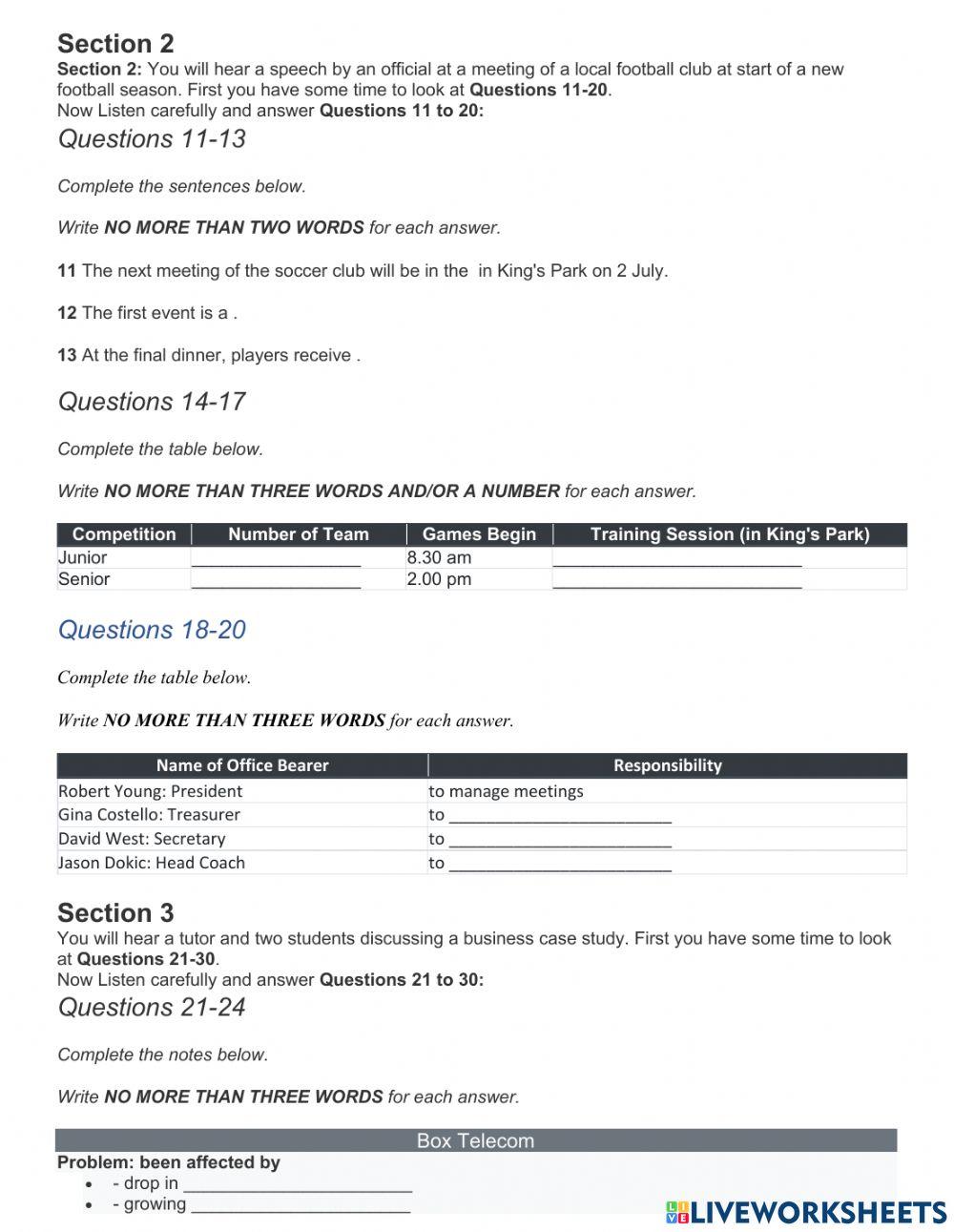 Mocktest 5-Listening