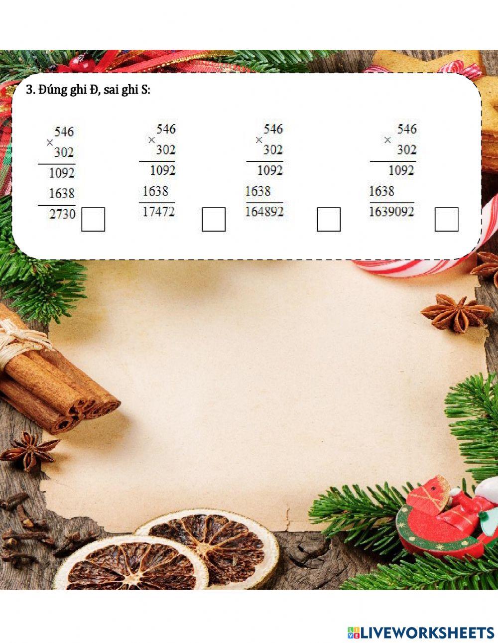 Nhân với số có 3 chữ số (tt)