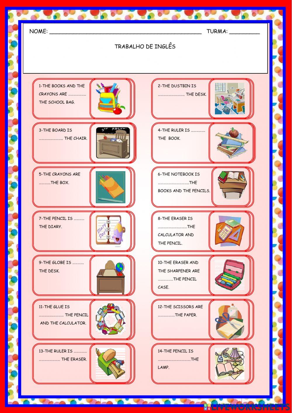 Prepositions of place