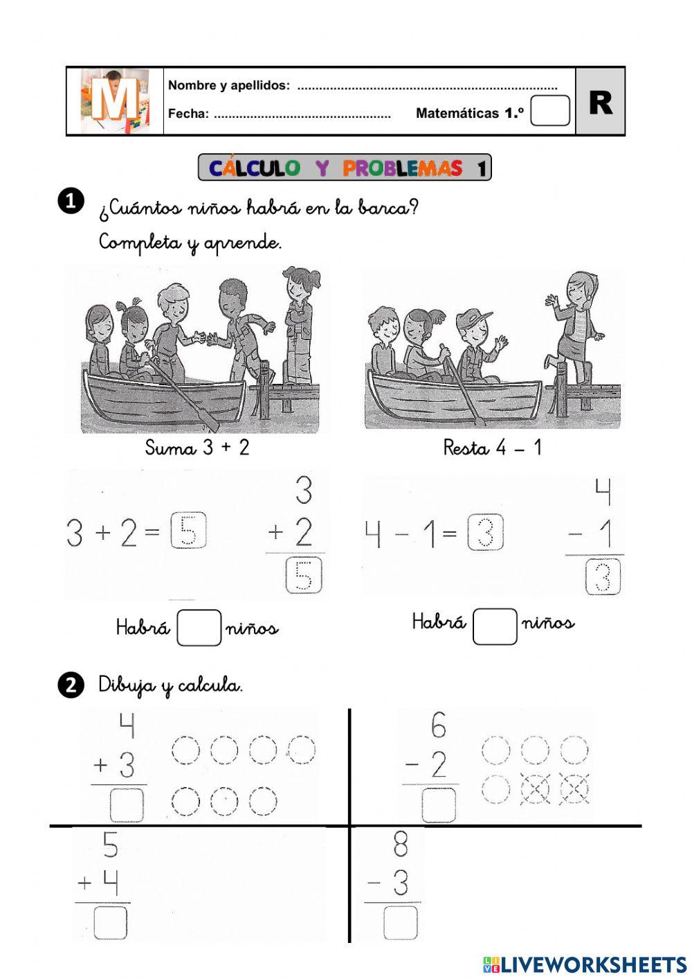 Cálculo y problemas 1