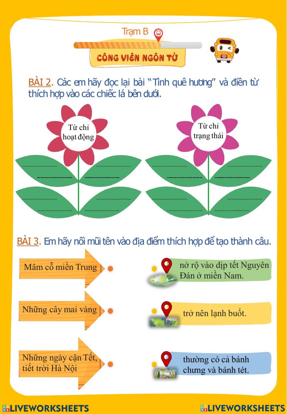 BTVN Tiếng Việt tuần 13