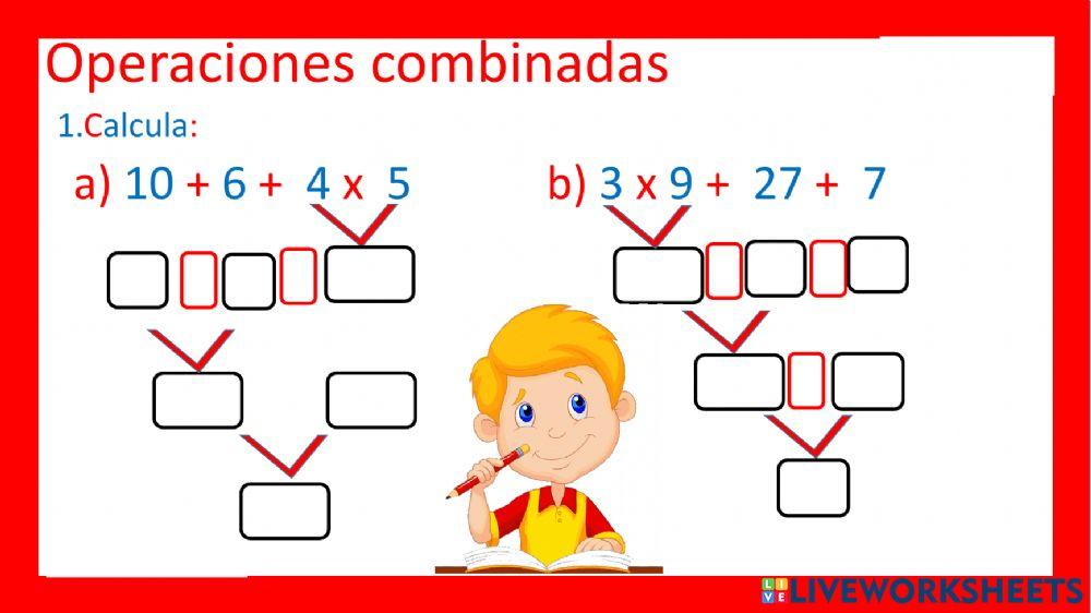Operaciones combinadas