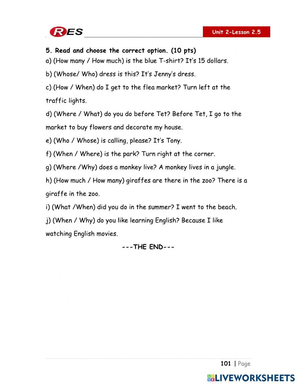 Res kids 4 mini test 10.2