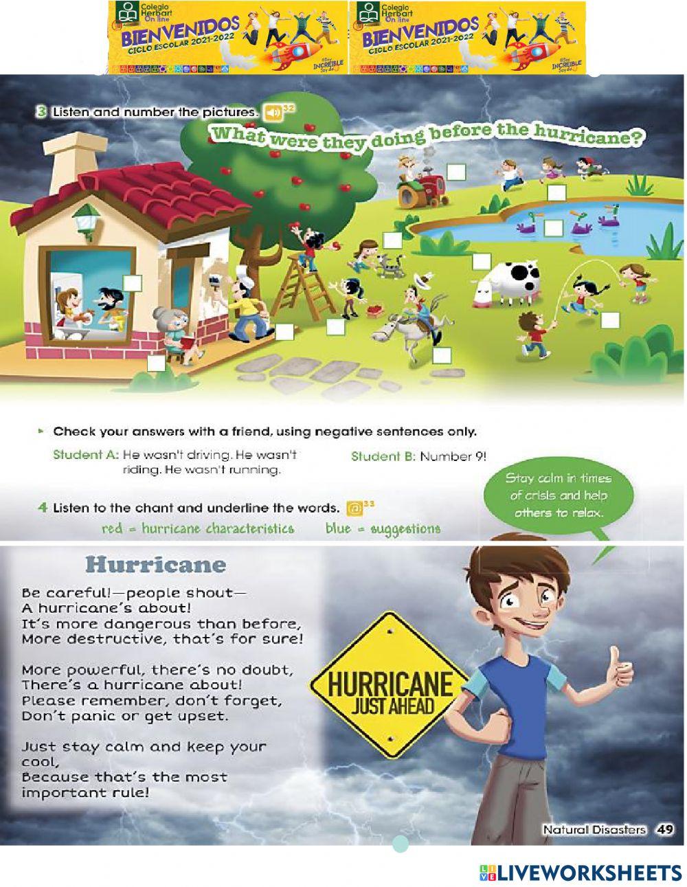 Before the hurricane