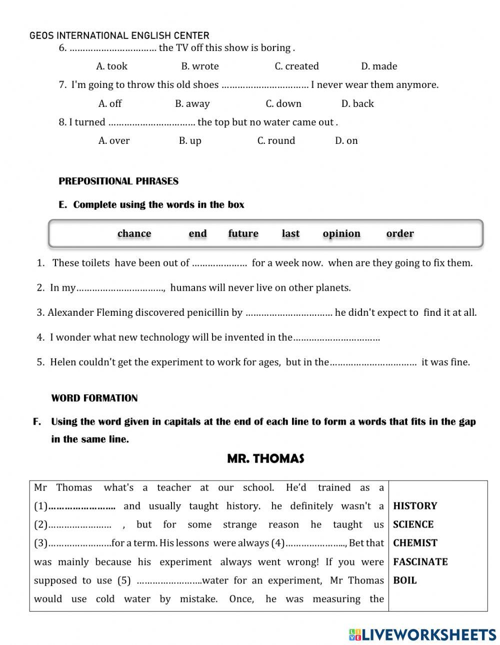 Unit 18-Inventions and Discoveries