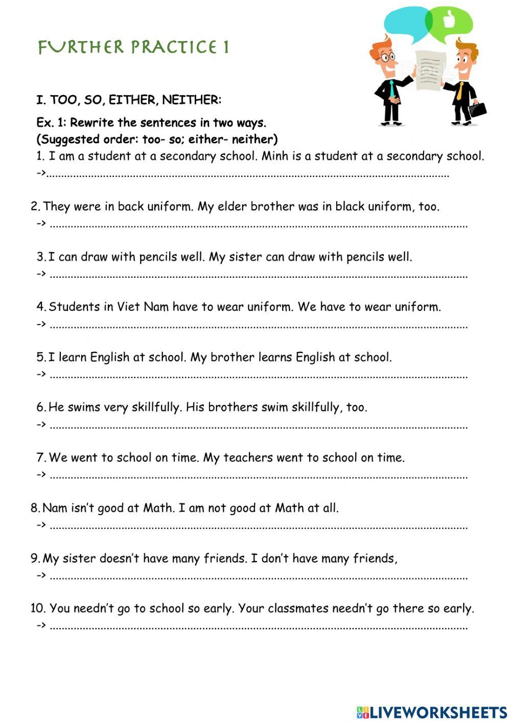 Too, so, either, neither