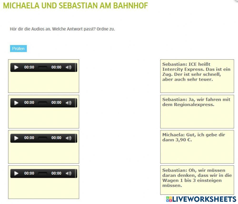 Michaela in Deutschland