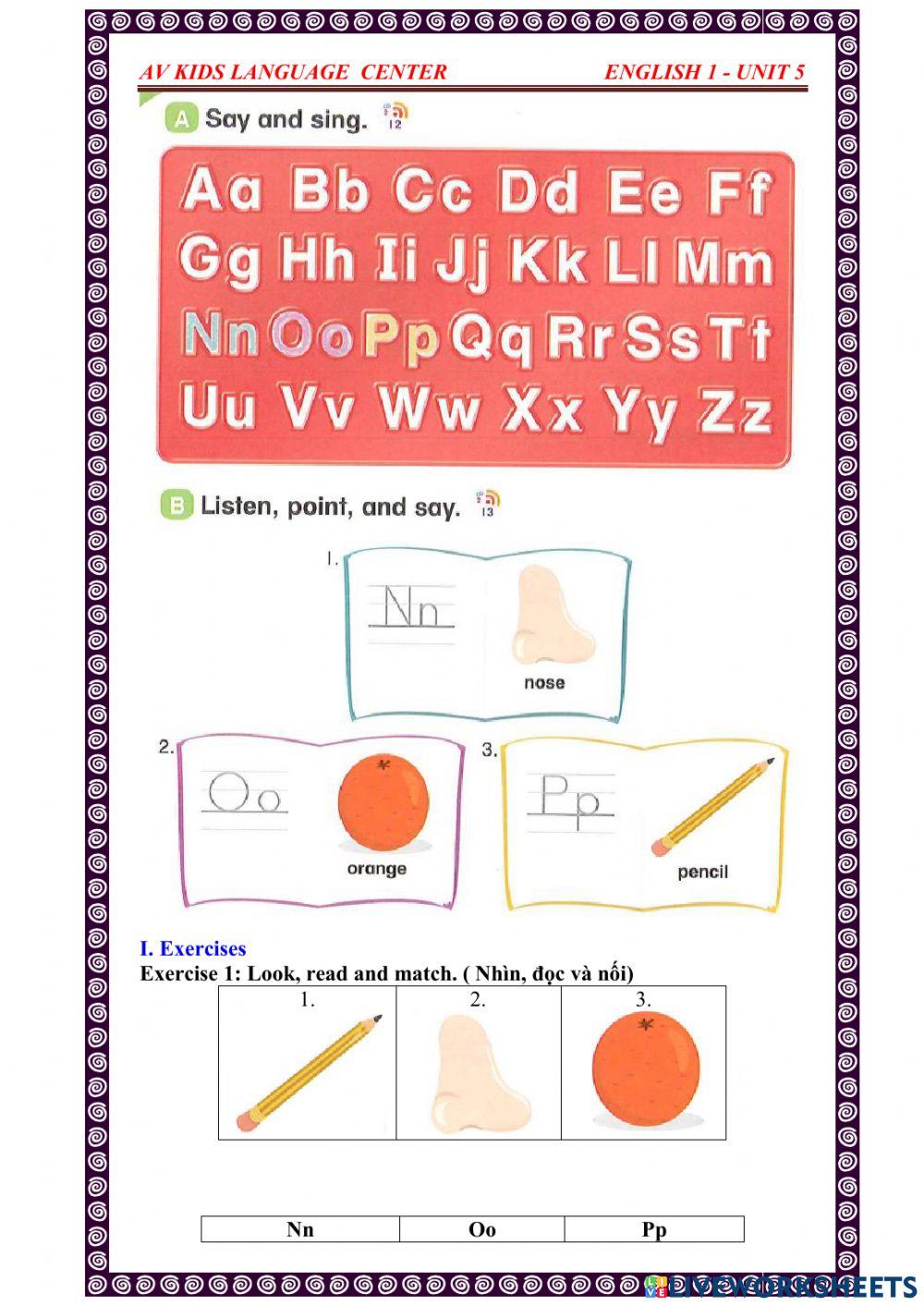 PBT Unit 5 Lesson 4(Starter) Mrs.Thuy