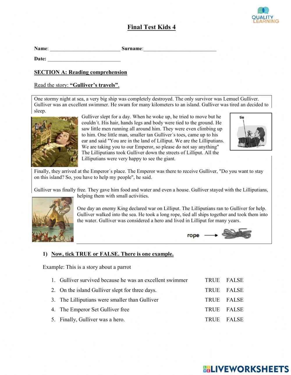 Final Test: Kids 4 -2021-