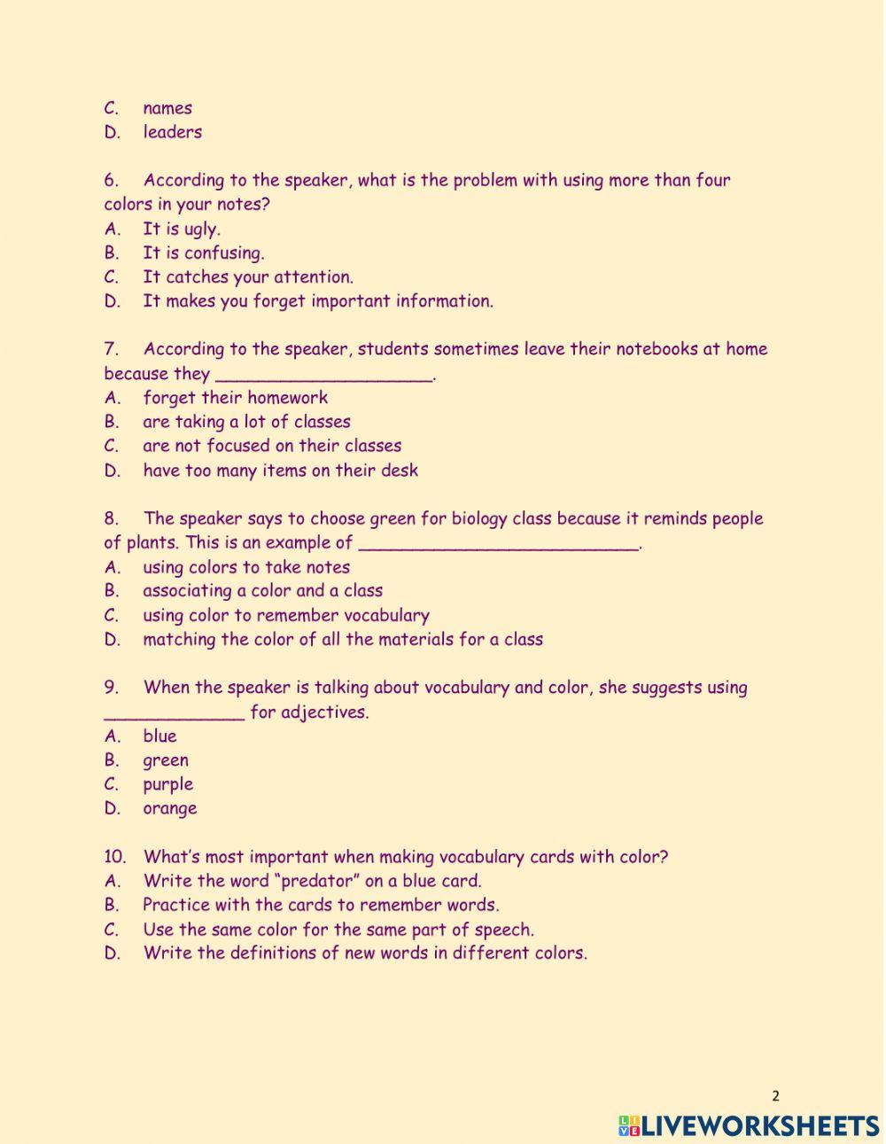 Ls bk - 2 unit -2 revision