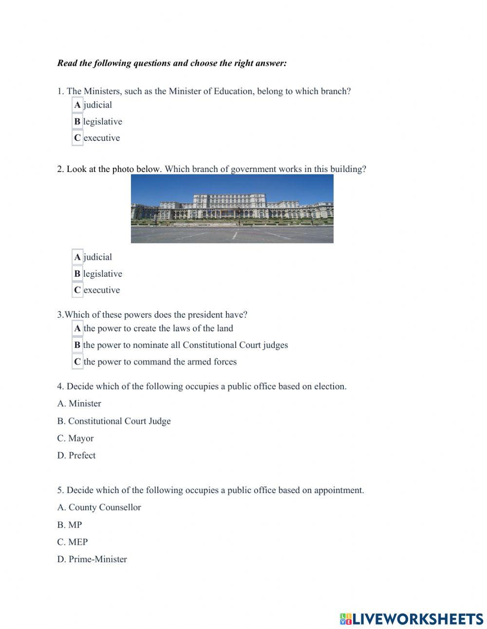 Levels of government