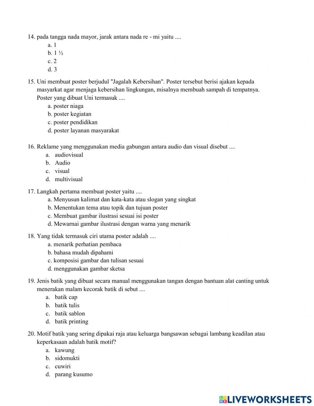 Perbaikan Nilai SBdP