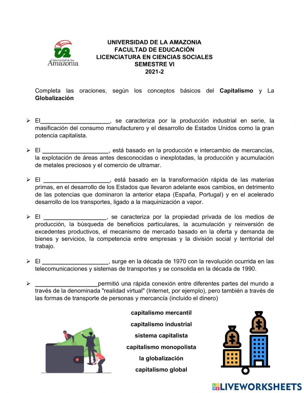 Capitalismo y globalizacion