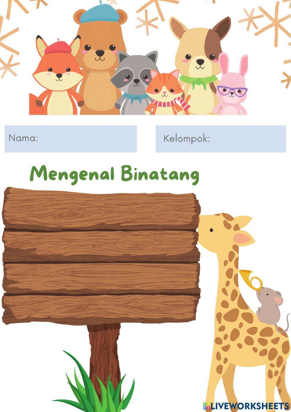 Mengenal binatang hutan