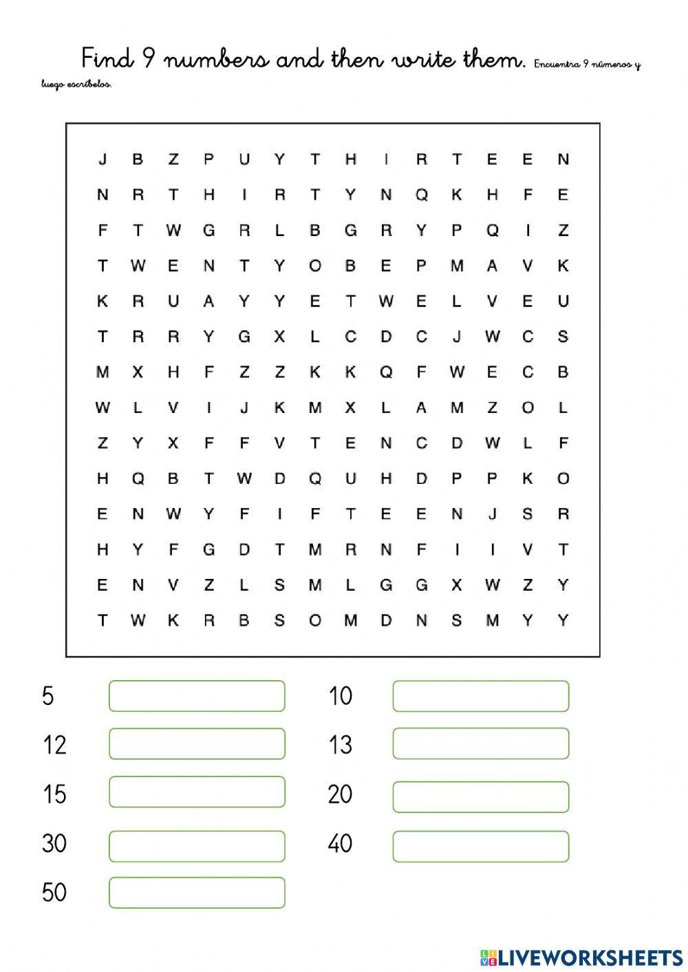 repaso tema 2 inglés 2º ep
