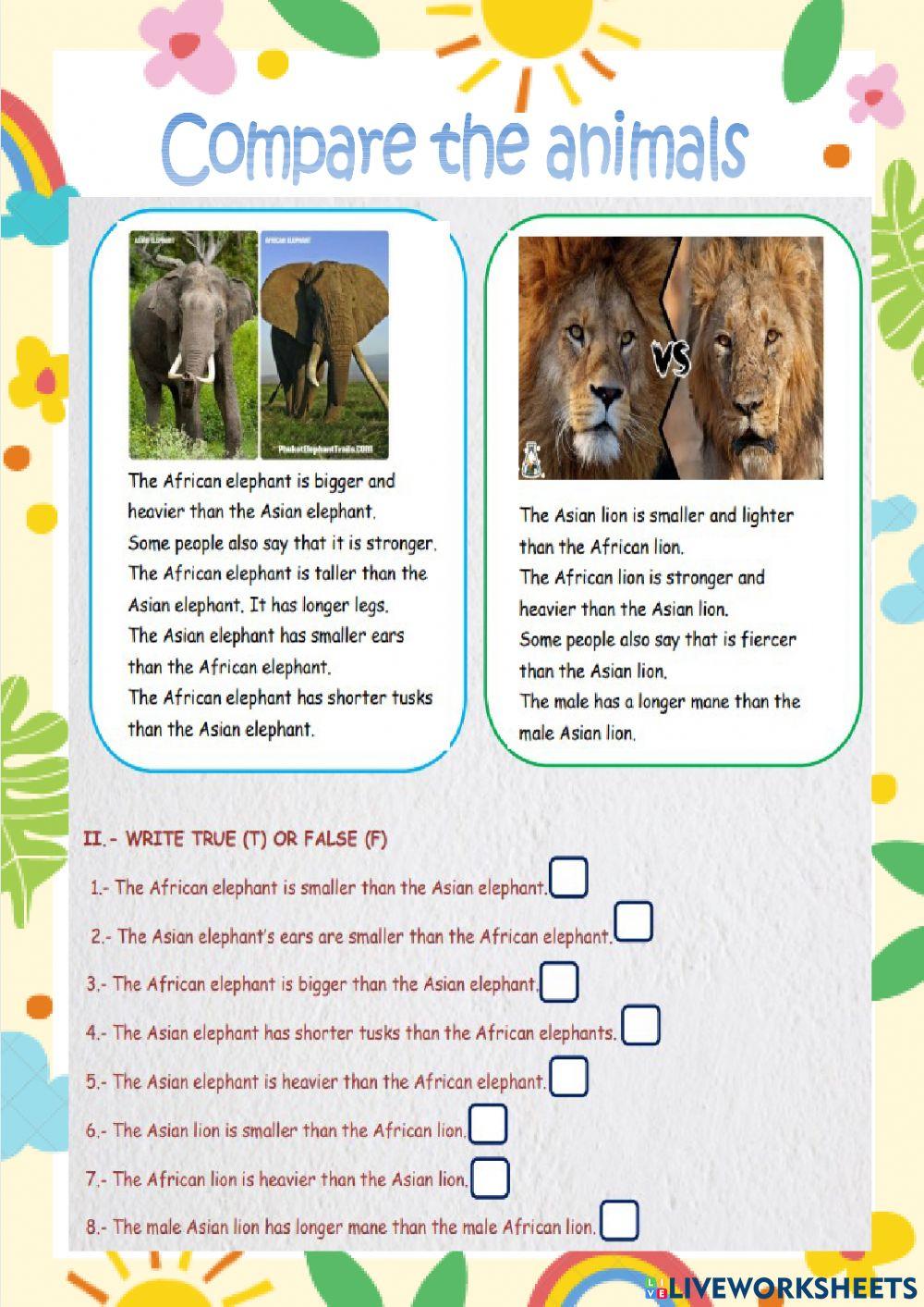 Sfhort comparative adjectives