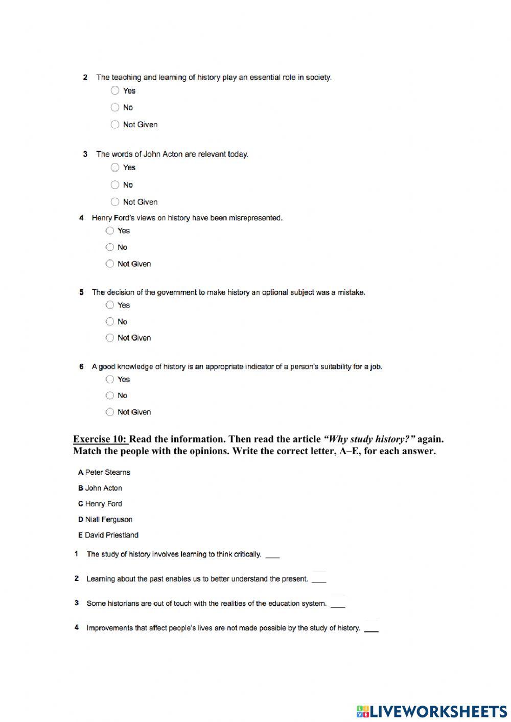 Mindset 3 - Unit 5 - Reading Skill Module
