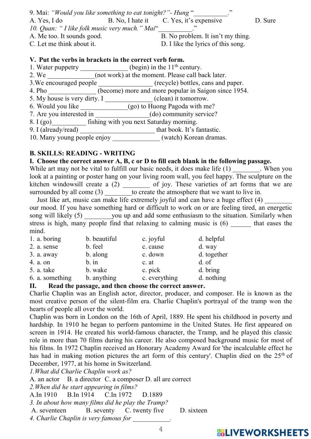Final Test Revision G7 LNH