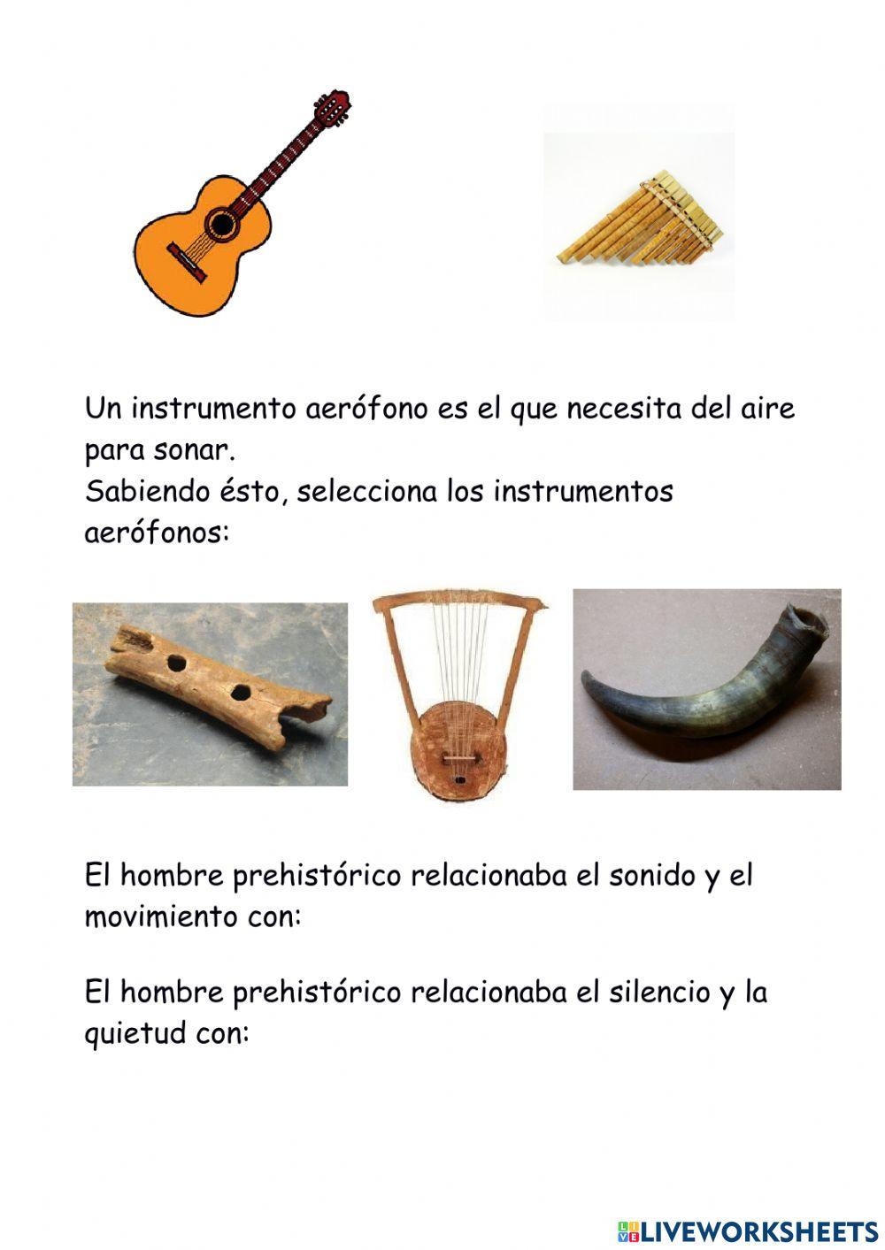 La música en la Prehistoria La música en la Prehistoria
