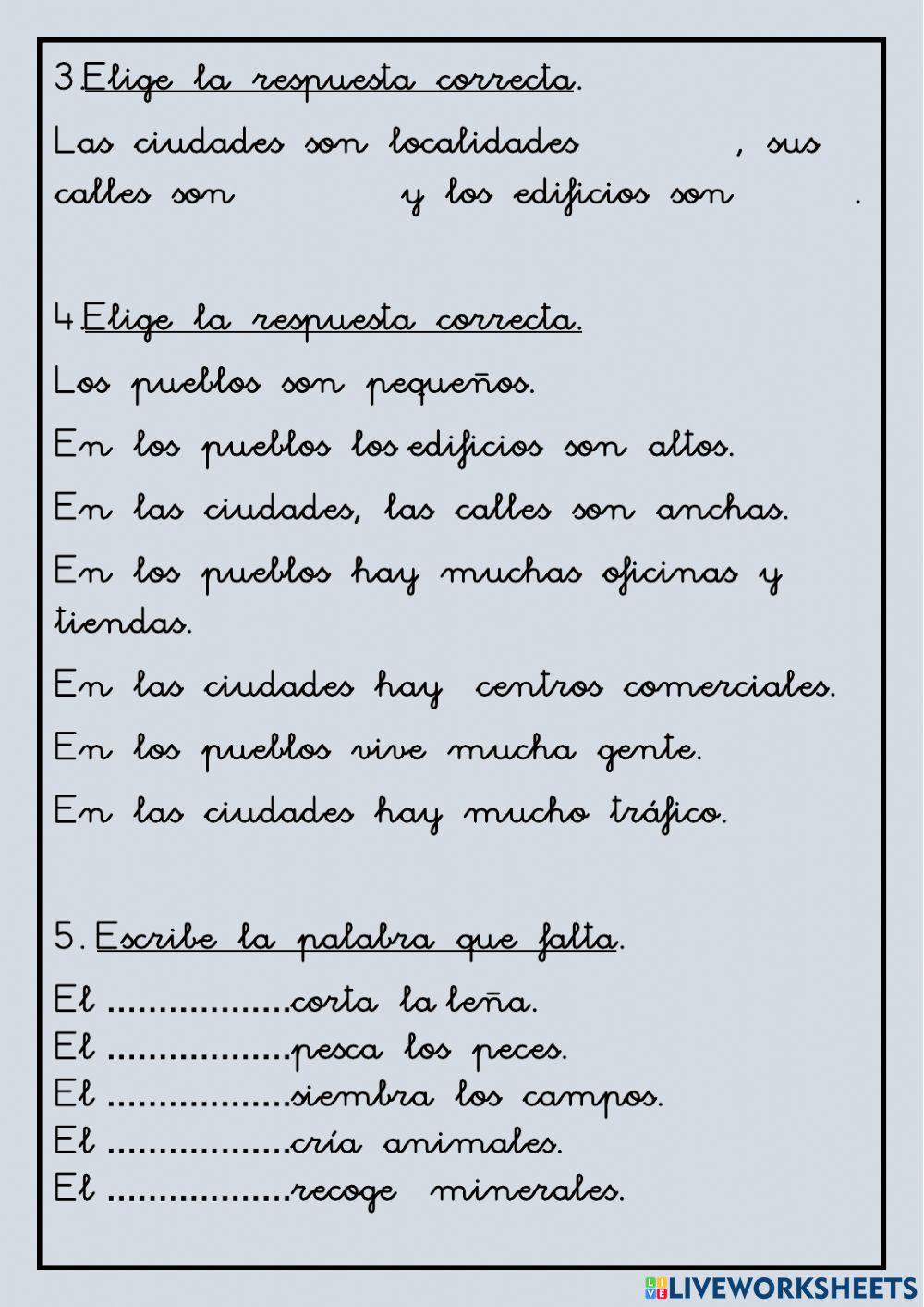 El pueblo y la ciudad