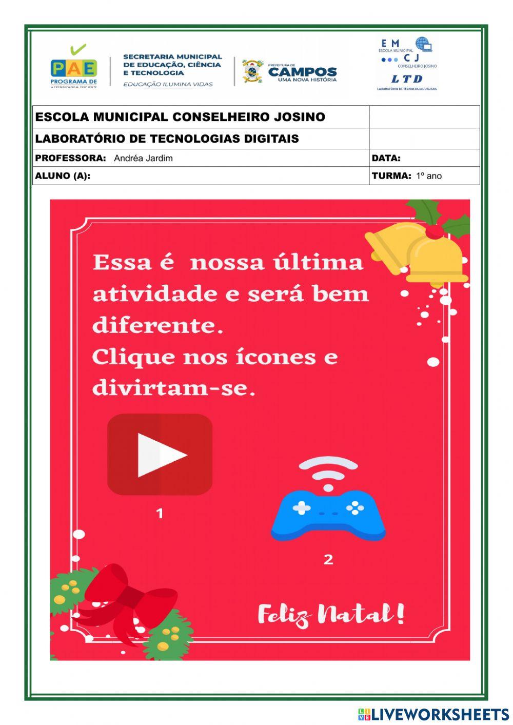 Atividade final - Natal