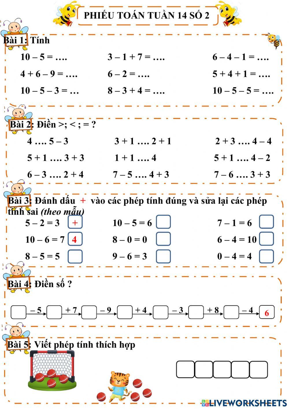 Toán tuần 14 số 2