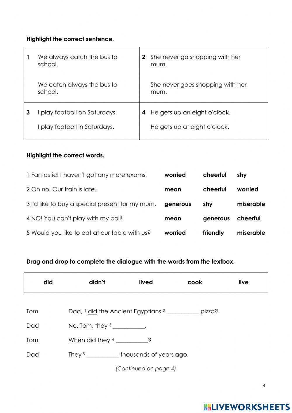 G3 2nd Semester Final