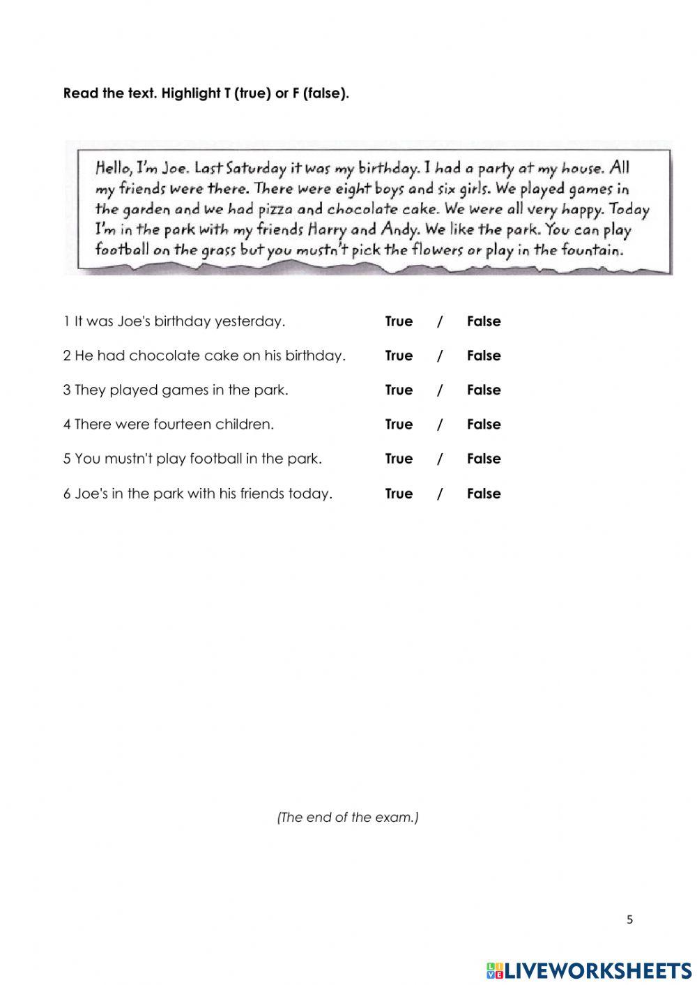 G3 2nd Semester Final