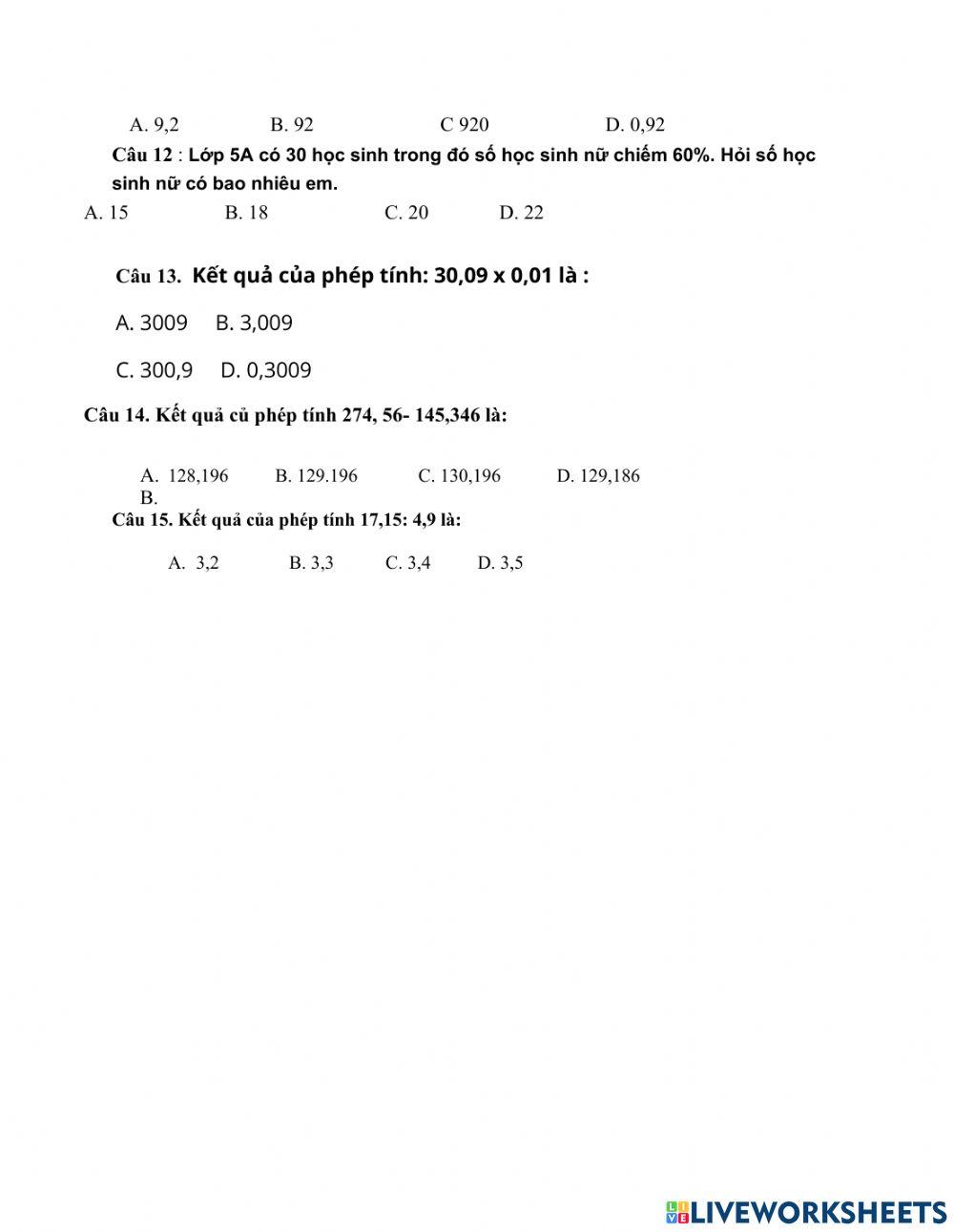 Toán cuối kì 1 5