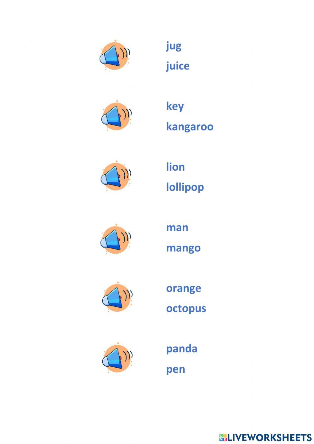 Family and friends starter Review unit starter to unit 6 j k l m n o