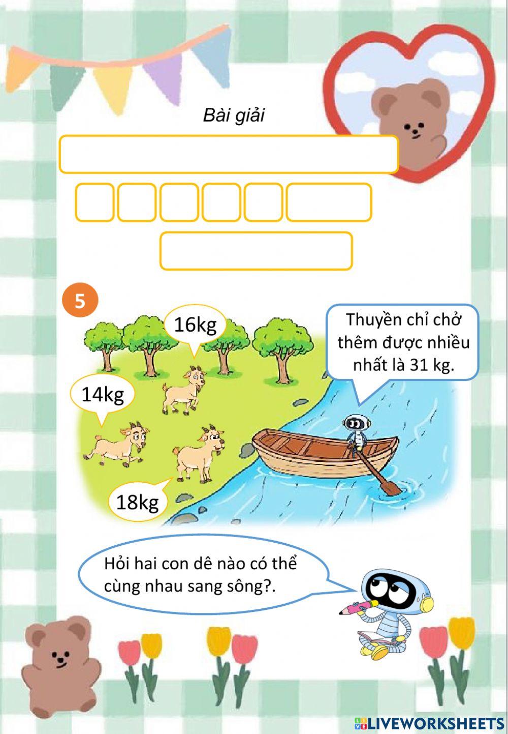 Ôn tập về đo lường trang 132, 133