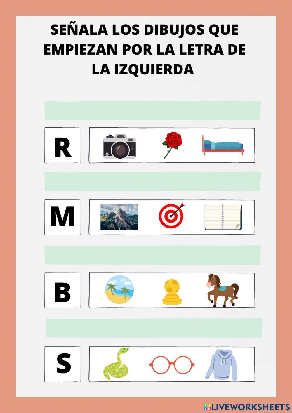 Empieza por la letra...