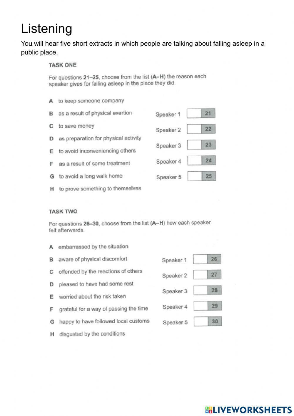 End of the year test C1